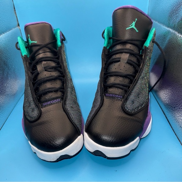 teal jordan retro 13